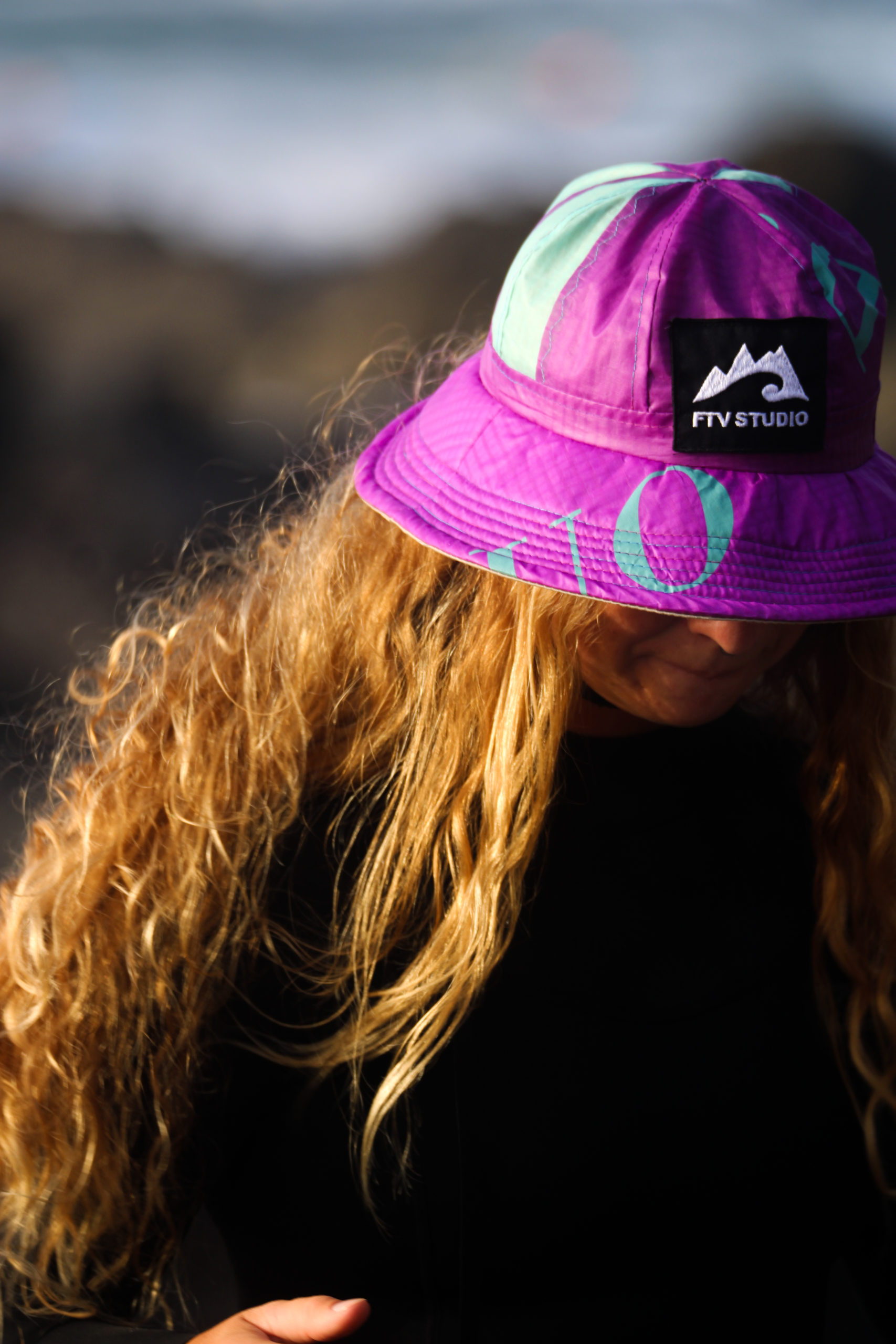 PURPLE SURF HAT FTV STUDIO
